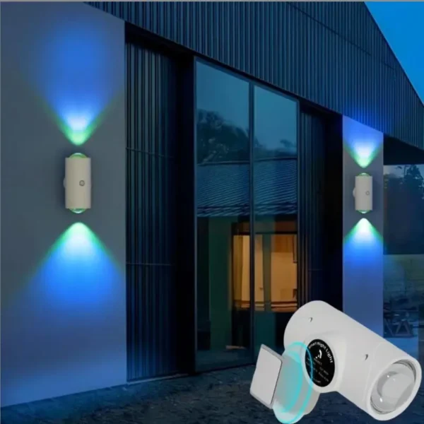 Dämmerung bis zum Morgengrauen Magnetisches Nachtlicht, Sport Human Sensing LED-Wandleuchte, USB wiederaufladbarer 1500mAh Akku, geeignet für Wohnzimmer, Schlafzimmer, Flur und Heimzimmerdekoration – Bild 2