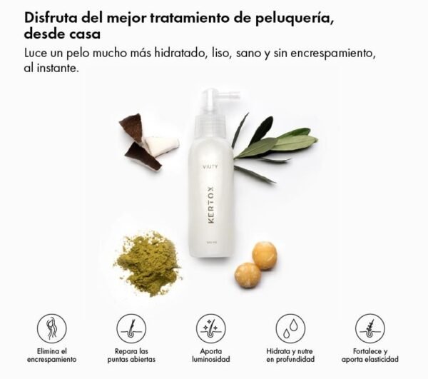KERTOX 100ml, tratamiento efecto bótox capilar instantáneo